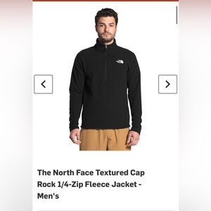 North Face Men Fleece 1/4 Zip